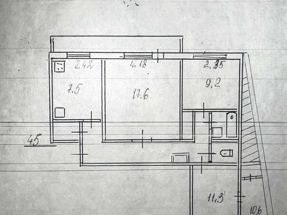 Apartment. Ivan Mazepa Avenue, Kamyans'ke