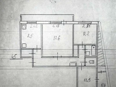 Apartment. Ivan Mazepa Avenue, Kamyans'ke