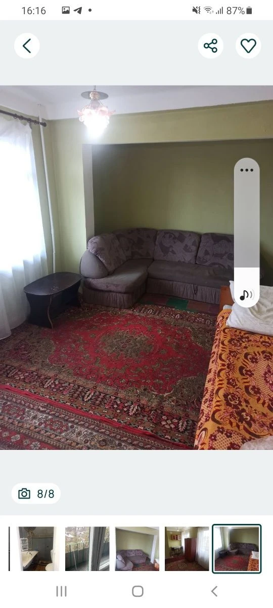 For Sale: 1 room apartment in the center, exchange for a car+
