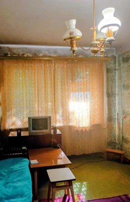 Selling a three-room apartment at the price of a one-room apartment.