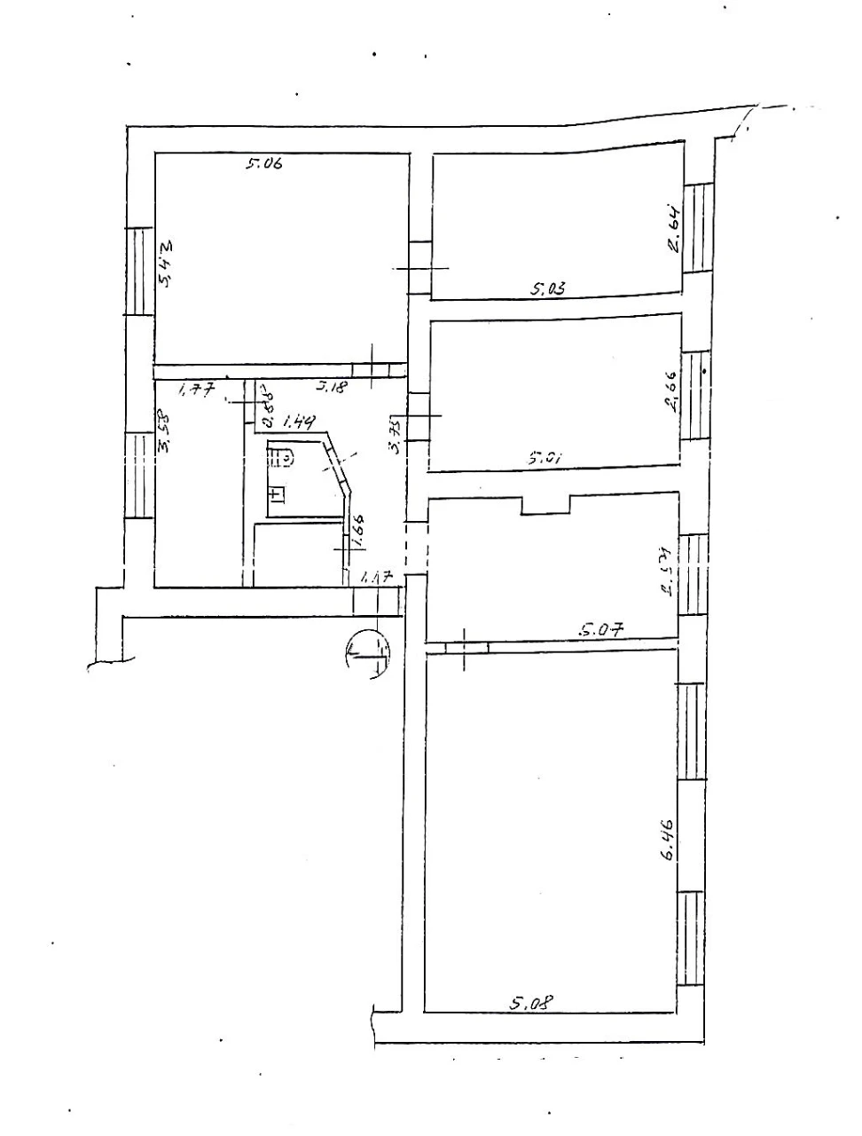 4-room Apartment in Kamenets