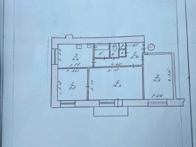 Apartment. Serhiy Slytsarenka Street, Kamianche