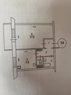 For sale, 1-bedroom apartment, Left Bank.