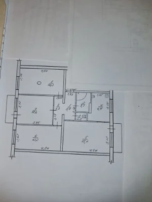 4-room apartment for sale in Kastaniv, Cheremushki