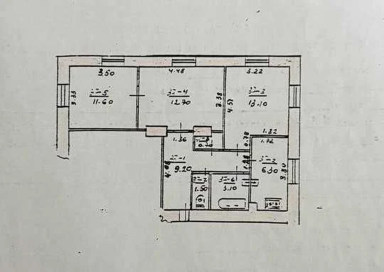 Продаж квартири-офісу | 3 кімнати | Від власника. вул. Спортивна