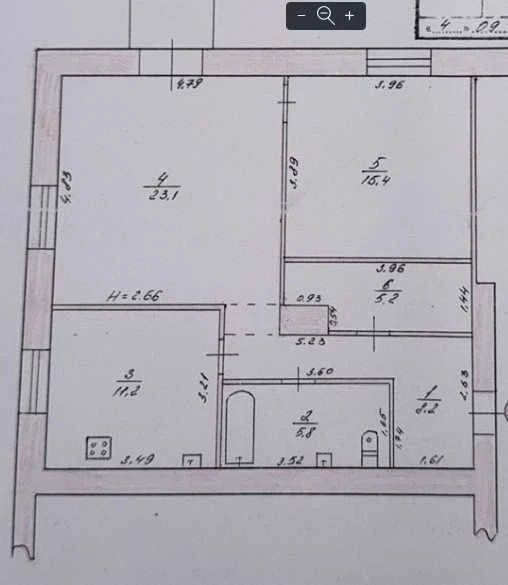 Продам двокімнатну в центрі поруч парк АО ГАЗ
