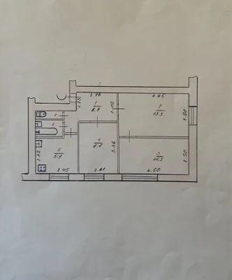 For Sale: 3-room apartment on the 5th floor!