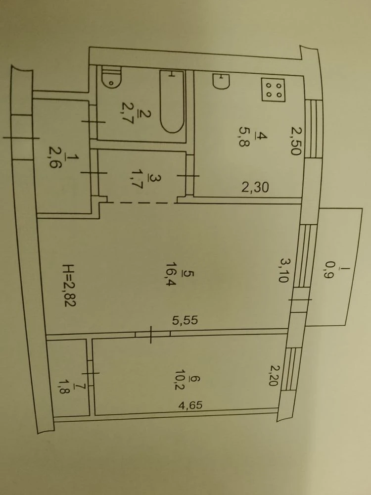 2-bedroom apartment from owner
