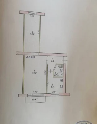 Sale of a 2-bedroom apartment on St. Sobornosti, 40 (Voskhod)