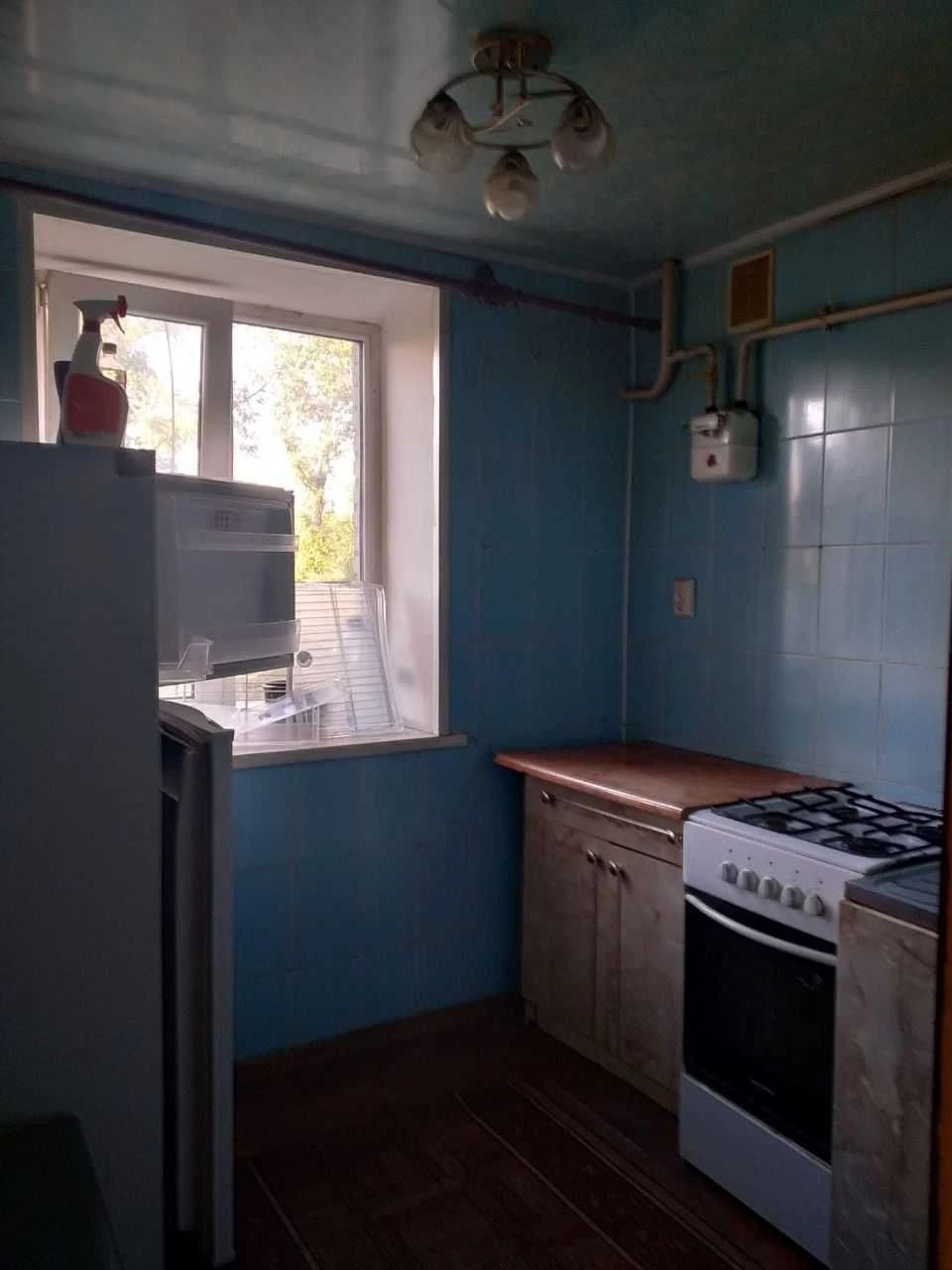 Affordable 3-room apartment in Ingulets district, Zbagachuvaila street (NKHO, near YUHO, 9th floor)