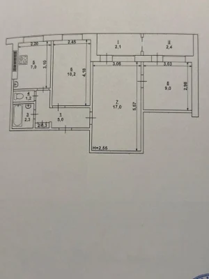 Apartment in 4 Zarichnaya Street