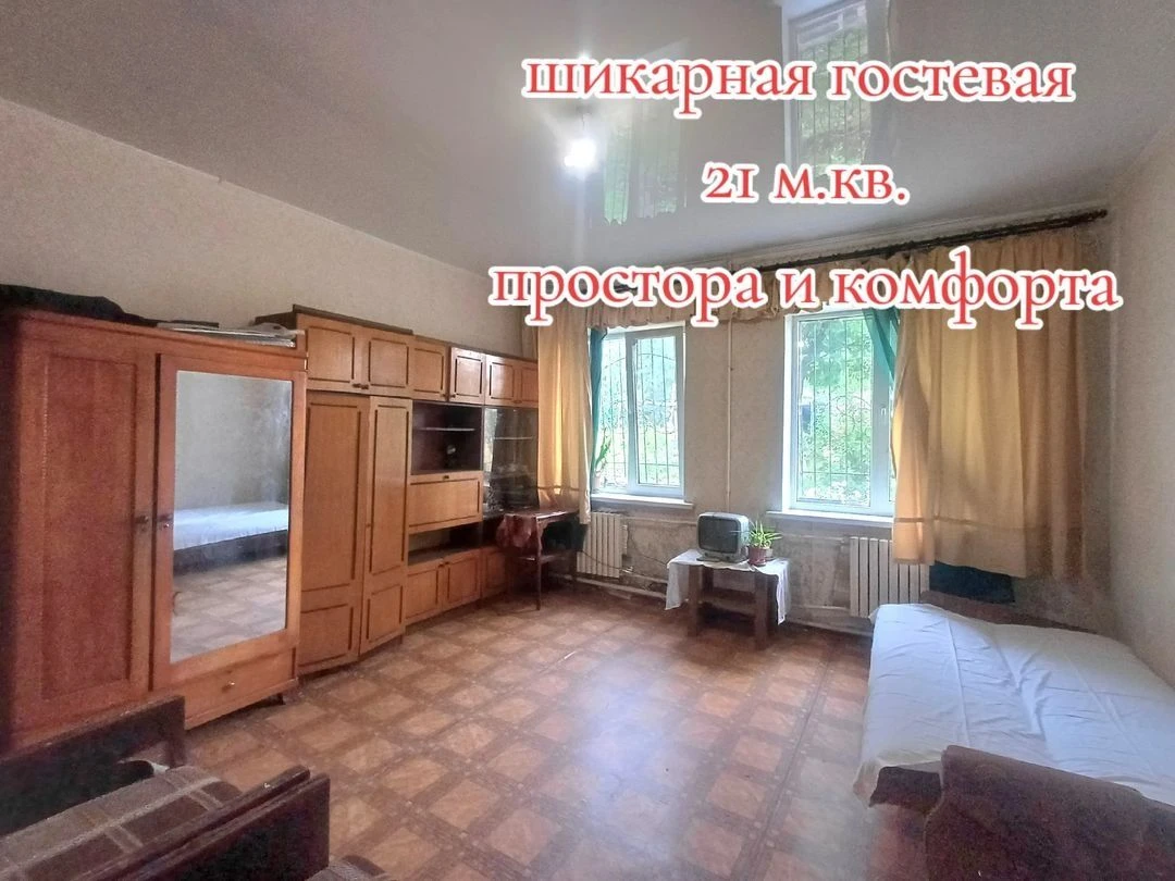 Spacious 2-room apartment + "country house" near the house + outbuilding