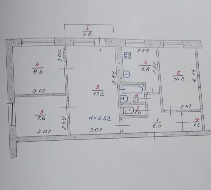 For Sale: Excellent 4-Bedroom Apartment in Damansky Street