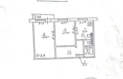 Продаж 2-кімнатній квартири. Гірницький (Горняцкий)