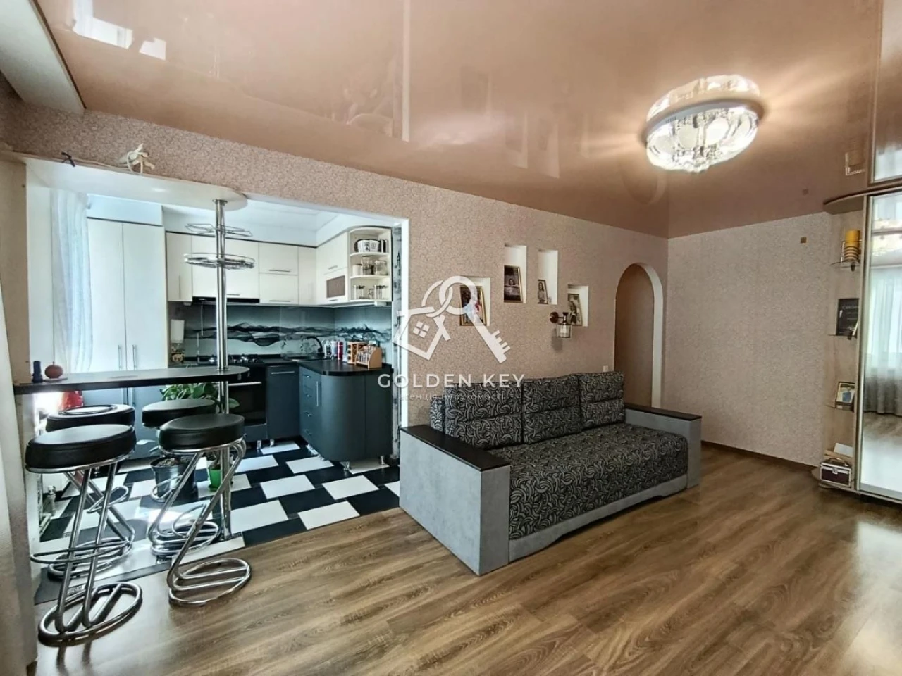 Sale of a 1-bedroom apartment with independent heating in Quarter 44