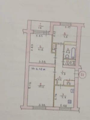 Продаж Трьохкімнатній Квартири Чеською Класу з Ремонтом та Меблями