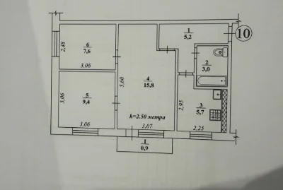 Продаж 3-кімнатної квартири на проспекті 200 річчю Кривого Рогу