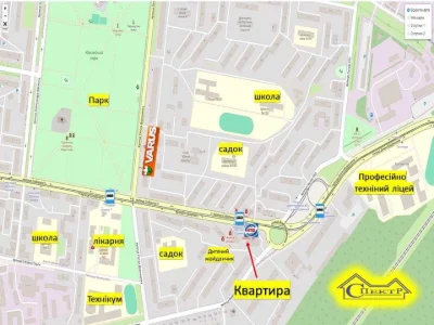 3-кімнатна квартира, Кільце Соборності, 6/9
