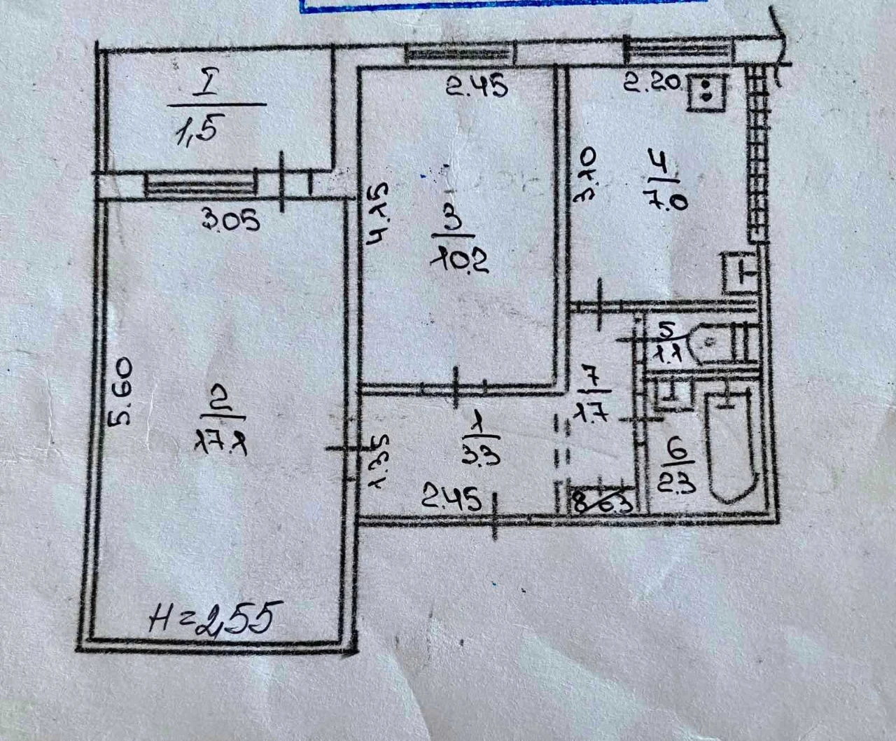 2-room apartment for sale, Elektrozavodska street, near Zarechnyy
