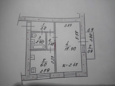 Apartment for sale in Kryviy Rog