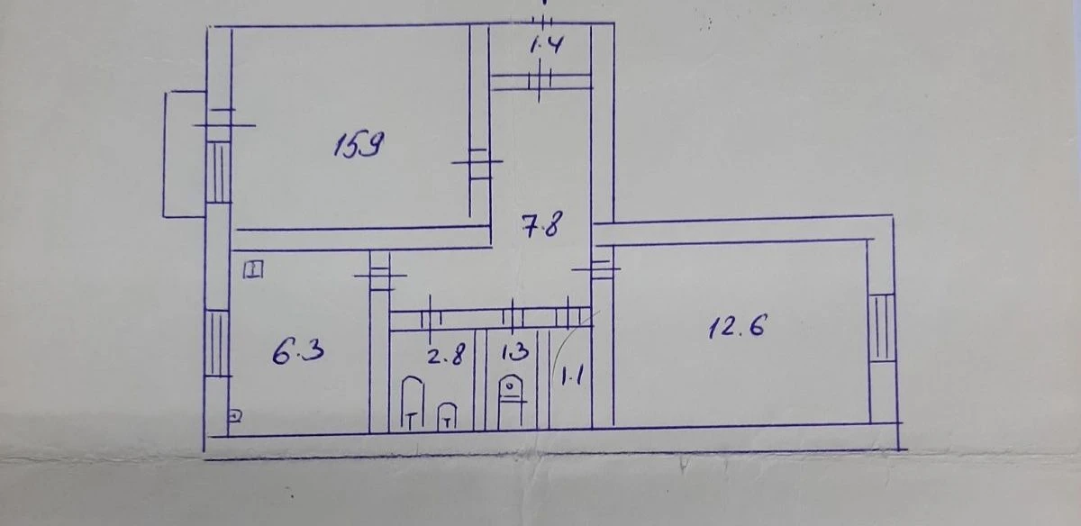 Продам 2х ком на ЮГОКе ( Матреновке)