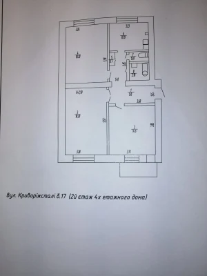 3-room apartment for sale in the Red area