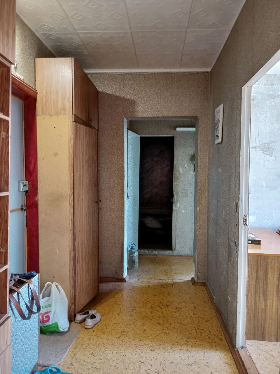 One-bedroom apartment on Solnechnom, 14th floor, for renovation.