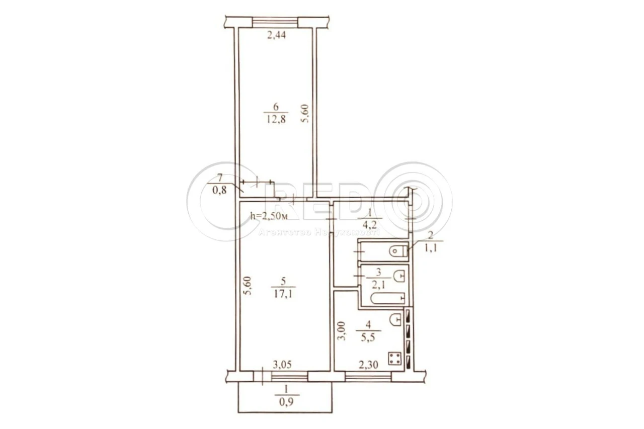 Продажа 2-комнатной квартиры, ул. Покровская