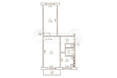 Продажа 2-комнатной квартиры, ул. Покровская