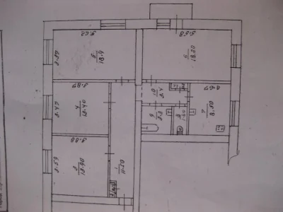 Large 4-room apartment near a swimming pool on Sosgorod