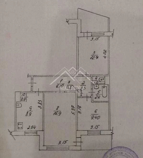 Sale of a 3-room apartment on Sichnoho-1 (Boulevard European)