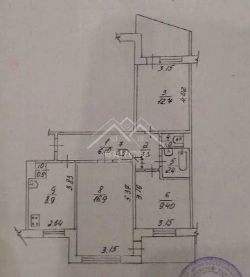 Sale of a 3-room apartment on Sichnoho-1 (Boulevard European)