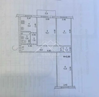 Продаж 3-кімнатної квартири в районі Соборності (Сертифікат)