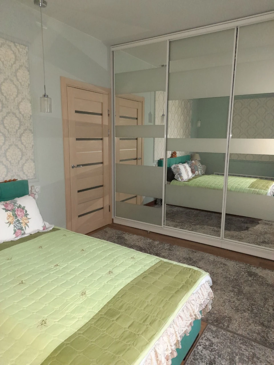 3-room apartment on Post Office Street with a garage.