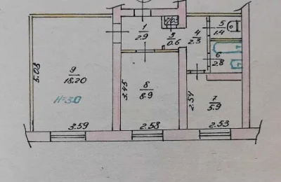 2 room apartment for sale, Хабаровska St. 11, Soschmisto