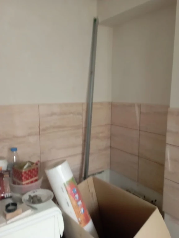 For sale, a three-room apartment with renovation.