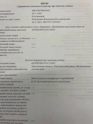 Чудова земельна ділянка 9,5 соток