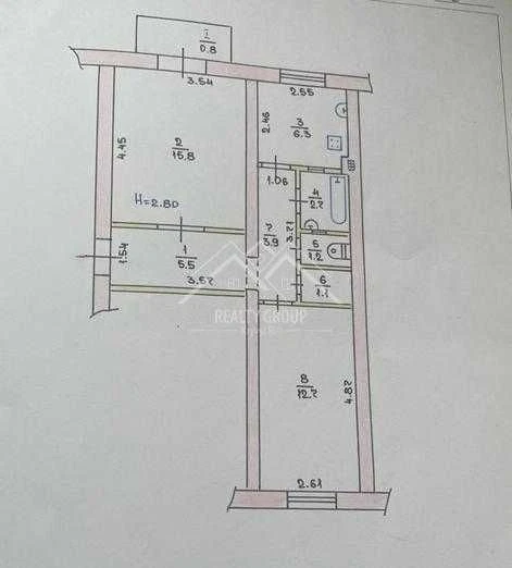 Продаж 2-кімн квартири вул. Есеніна 1 (двір закритого типу)