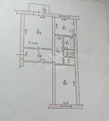 Продаж 2-кімн квартири вул. Есеніна 1 (двір закритого типу)