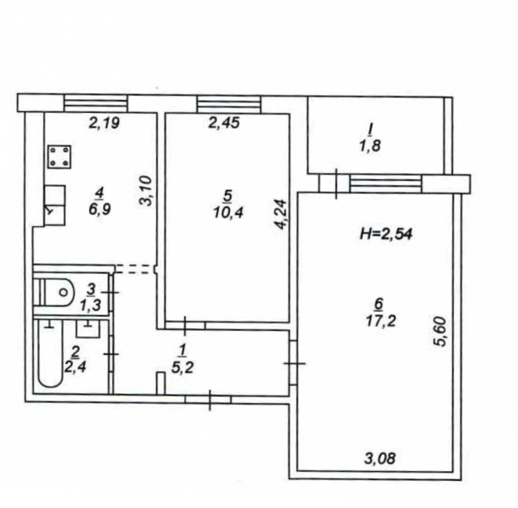 ПРОДАЖА 2к ,р-н 44квартала.  ул.Мусорского (Шухевича)