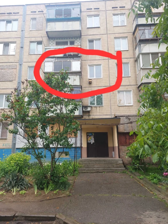 1-комнатная квартира в Никополе, требует ремонта