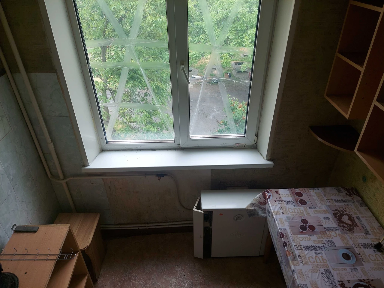 1-комнатная квартира в Никополе, требует ремонта