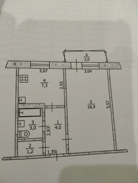 Продаж 1к квартири