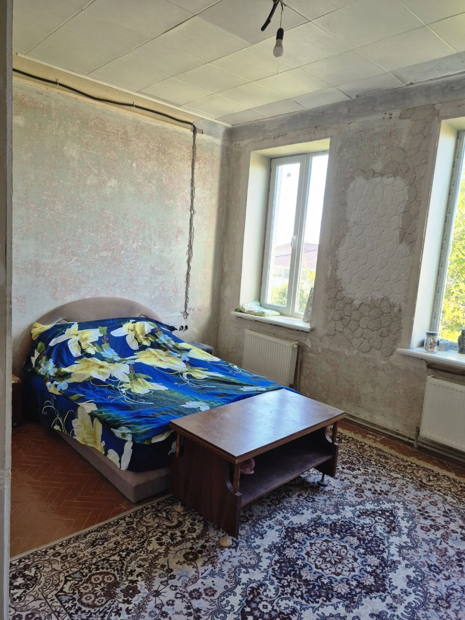 3-bedroom apartment with heating