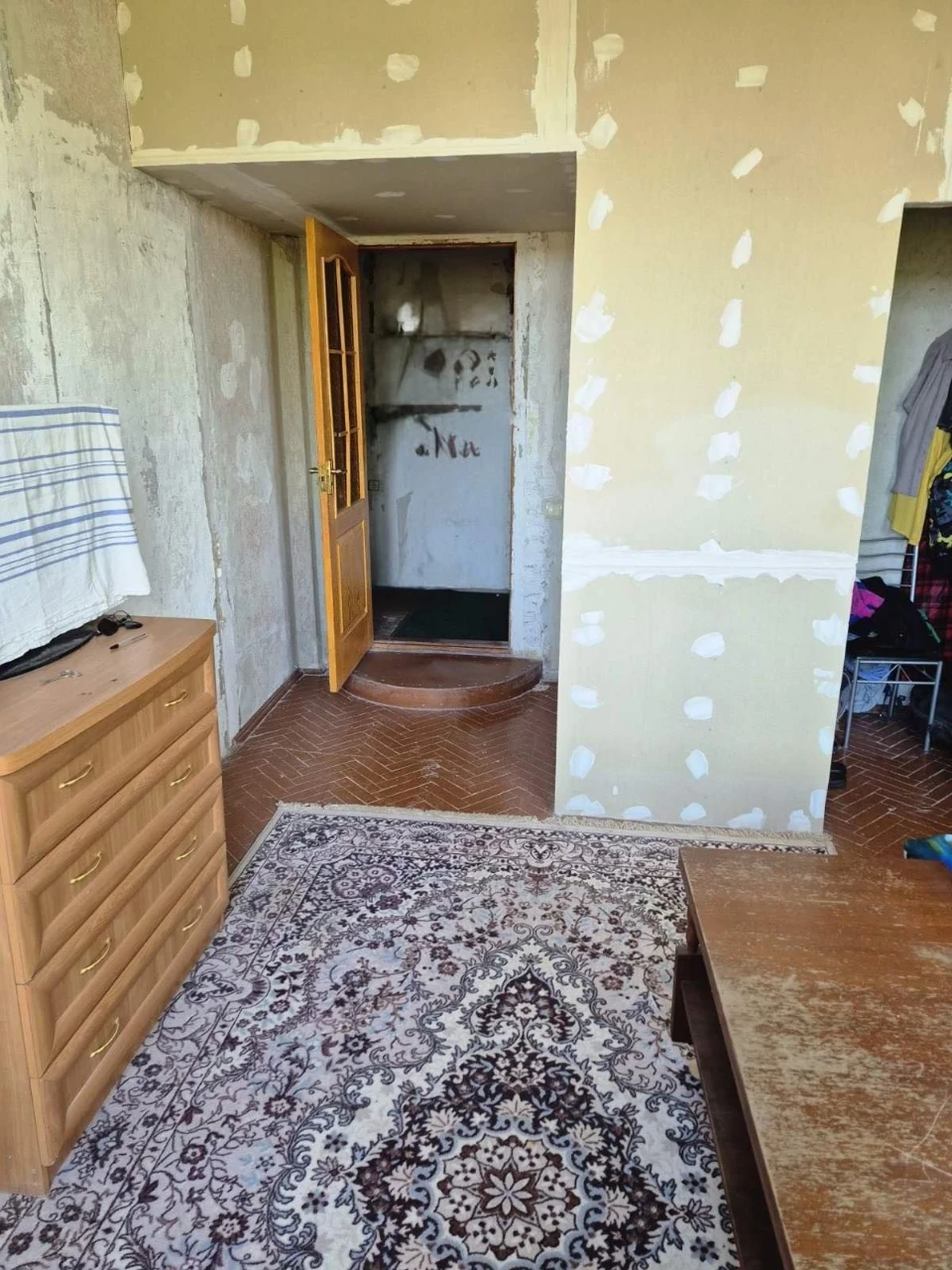 3-bedroom apartment with heating
