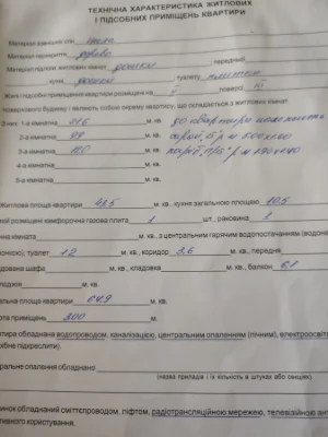 Продається 3- кімнатна квартира в Центрі