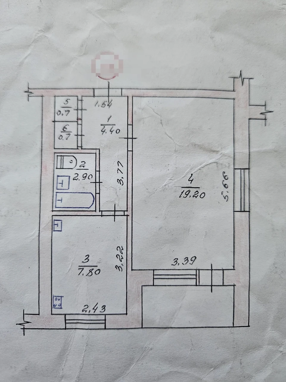 Продам квартиру 40м²