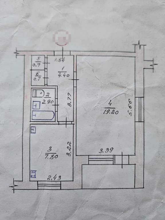 Продам квартиру 40м²