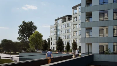 Two-bedroom apartment for sale 83.55 m² | Central Park residential complex, on the ground floor