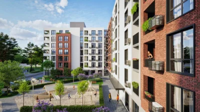 Просторная двухкомнатная квартира в ЖК Central City